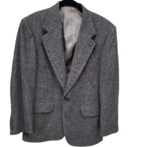Wool 2 Button Sport Coat / Blazer - 40R